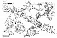 Bosch 3 601 J94 501 Gsb 12 Ve-2 Cordl Perc Screwdr 12 V / Eu Spare Parts